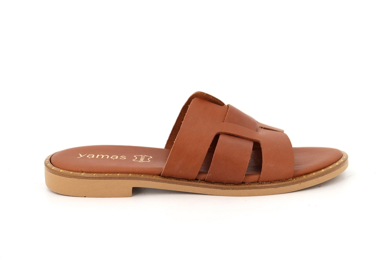 Yamas mules et sabots tara marron