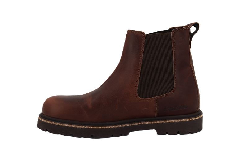 Birkenstock boots et bottines highwood slip on men marron7688001_3