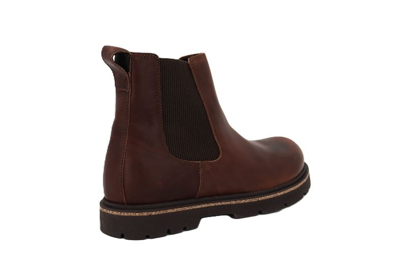 Birkenstock boots et bottines highwood slip on men marron7688001_4