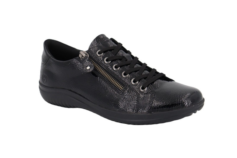 Remonte baskets zipa noir7688301_2