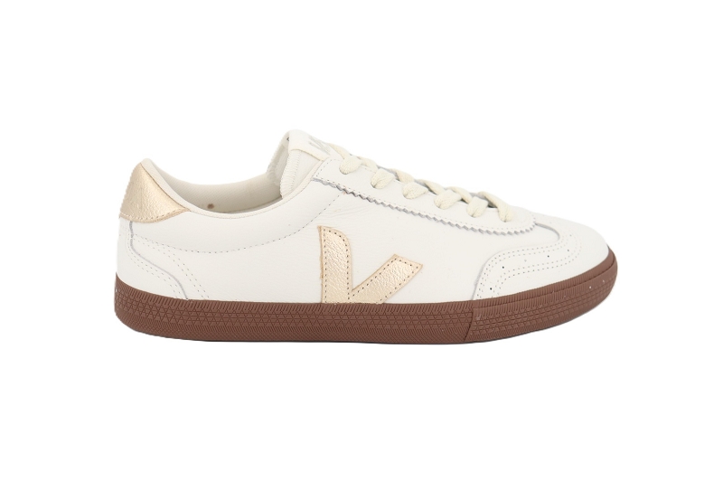 Veja baskets volley leather blanc