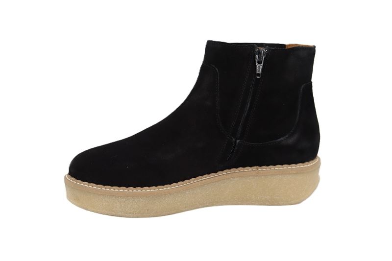 Schmoove woman boots et bottines pallace zip beetle noir7692902_3