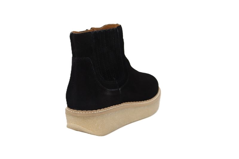 Schmoove woman boots et bottines pallace zip beetle noir7692902_4