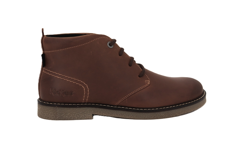 Kickers boots et bottines kick leo marron