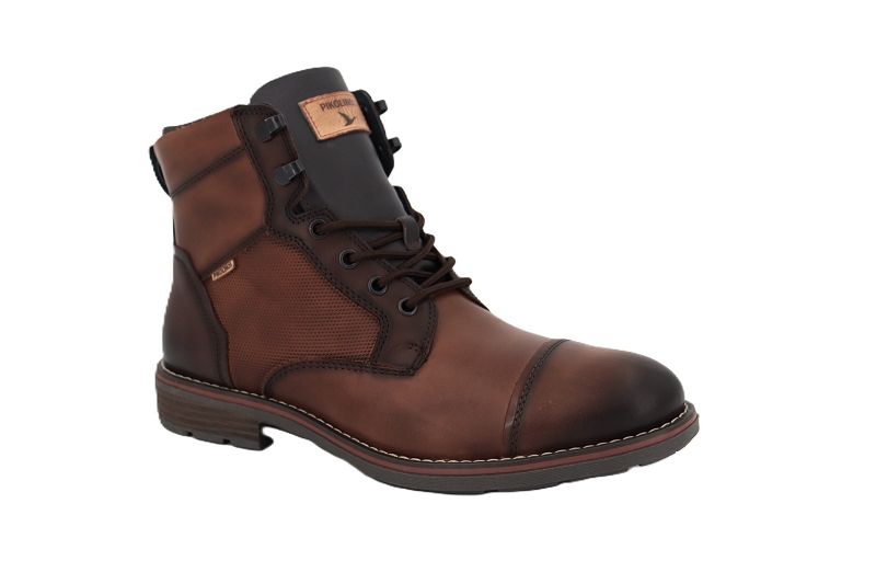 Pikolinos boots et bottines york zip marron7706801_2