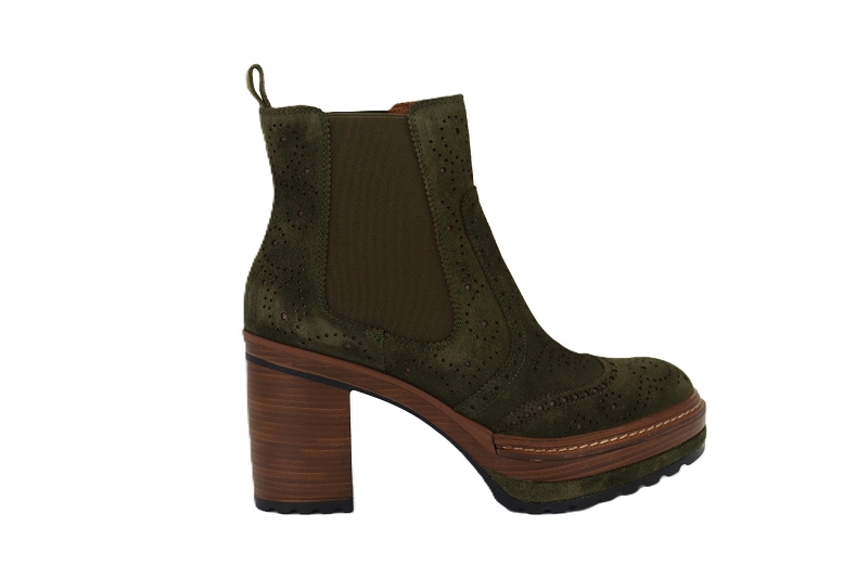 Pons quintana boots et bottines olivie vert
