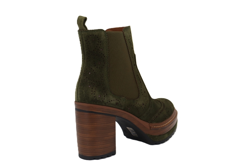 Pons quintana boots et bottines olivie vert7708103_4