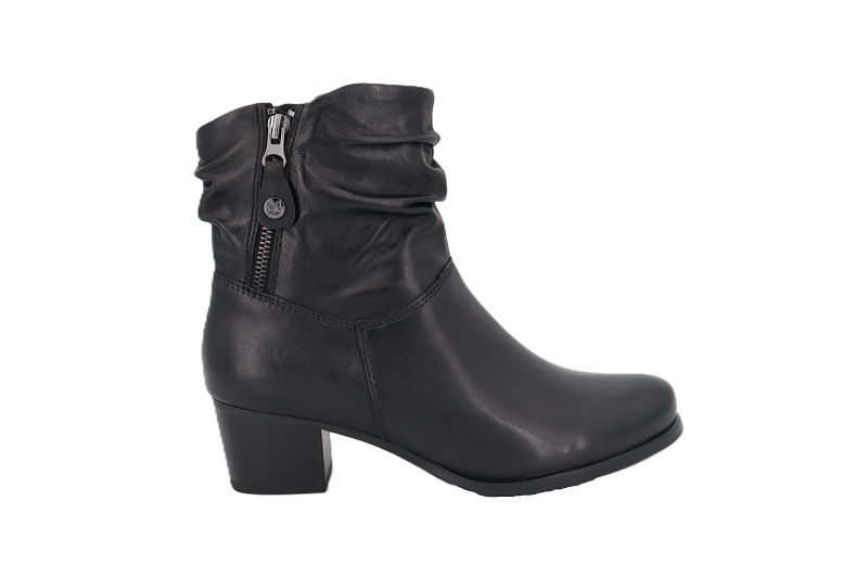 Caprice boots et bottines rock noir