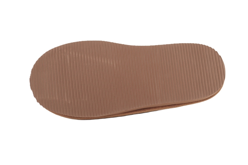 Isotoner chaussons pantoufles paul marron7713201_5