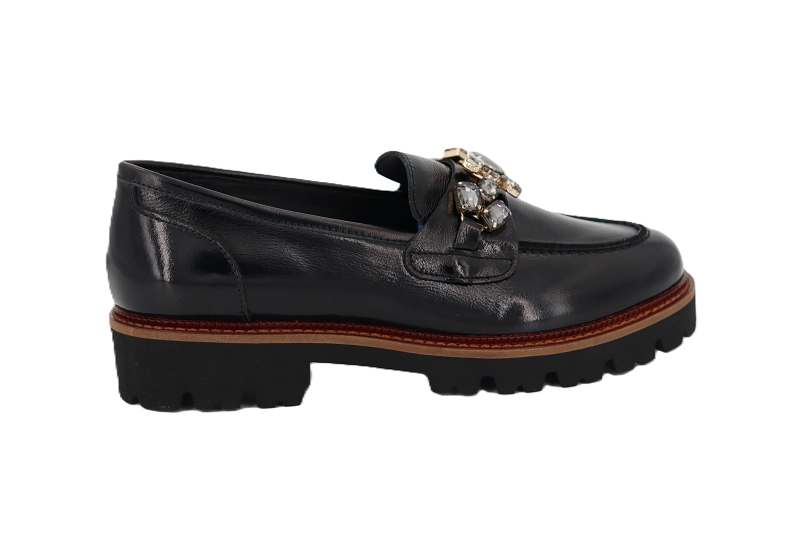 Myma mocassins amsterdam noir