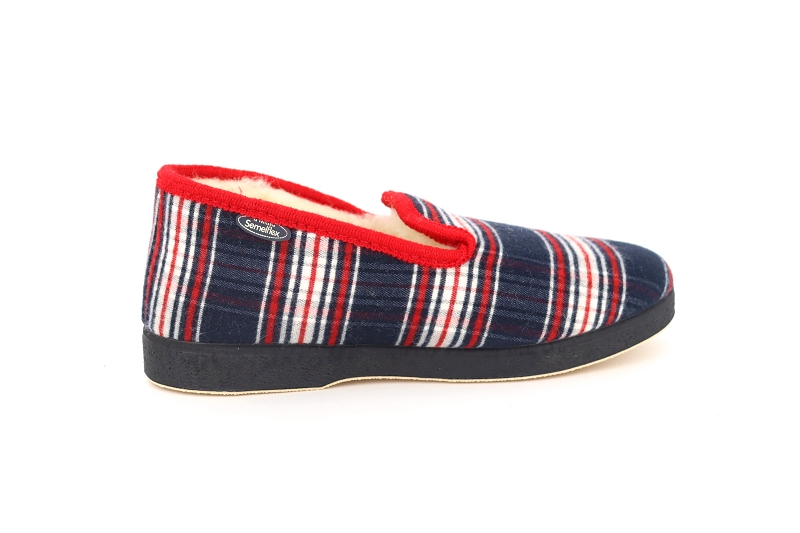 Semelflex chaussons pantoufles calojean bleu
