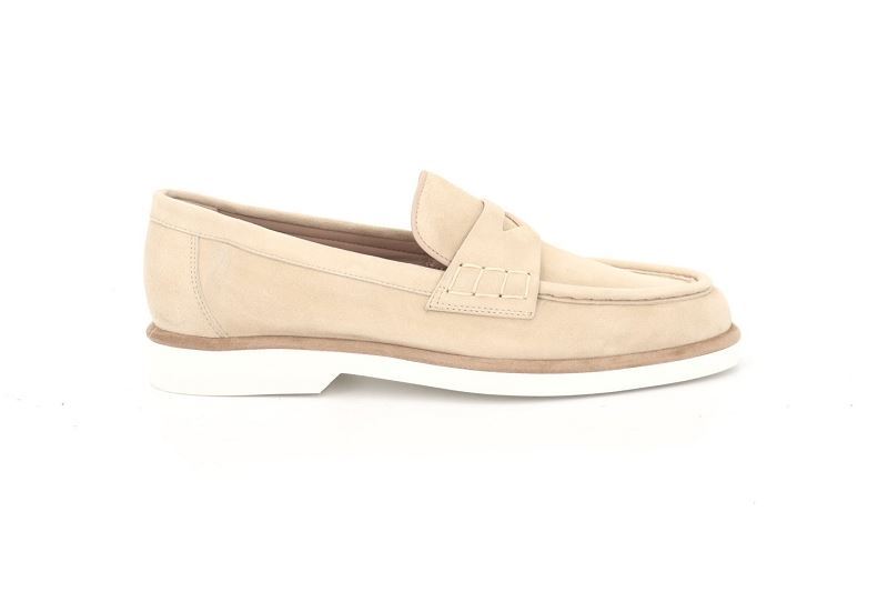 Santoni f mocassins funnel beige