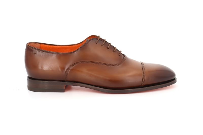 Santoni derbies macam marron