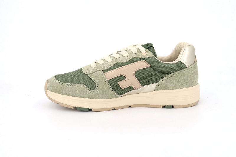 Faguo baskets olive syn woven suede vert7741102_3