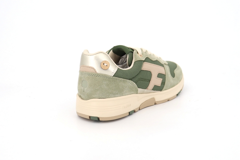 Faguo baskets olive syn woven suede vert7741102_4