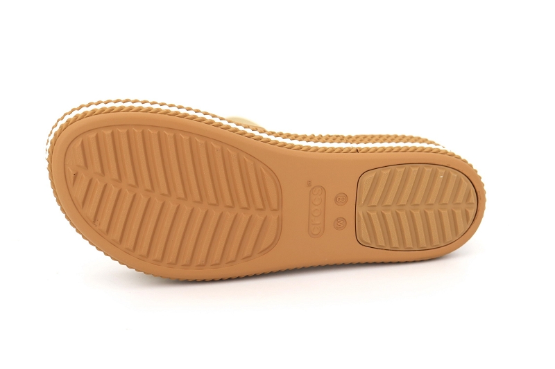 Crocs mules et sabots brooklyn woven buckle blanc7742201_5