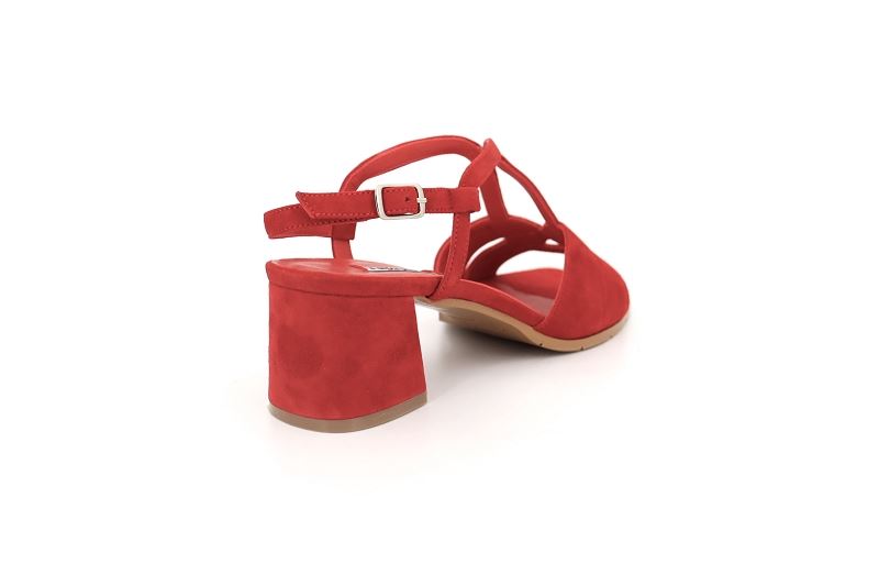 Cervone sandales nu pieds milly rouge7748702_4