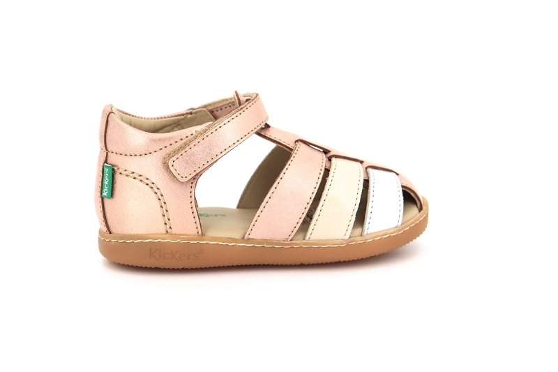 Kickers enf sandales nu pieds kick flo rose