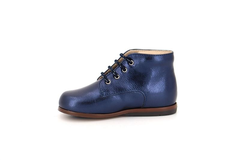 Beberlis chaussures a lacets melania bleu7757402_3