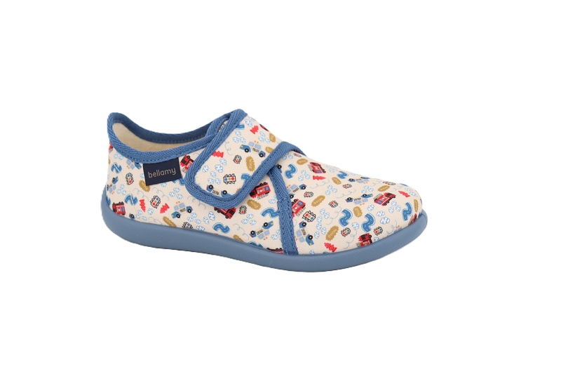 Bellamy pant chaussons pantoufles pavel bleu7758502_2