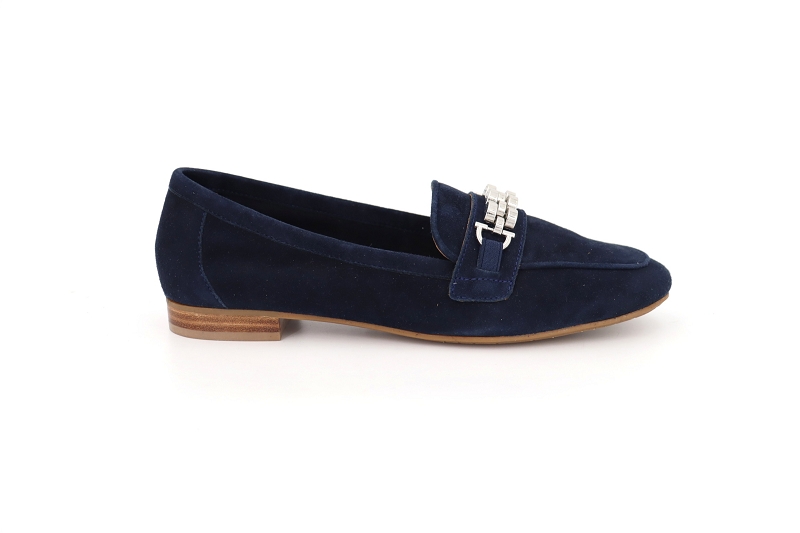 Adige mocassins laam bleu
