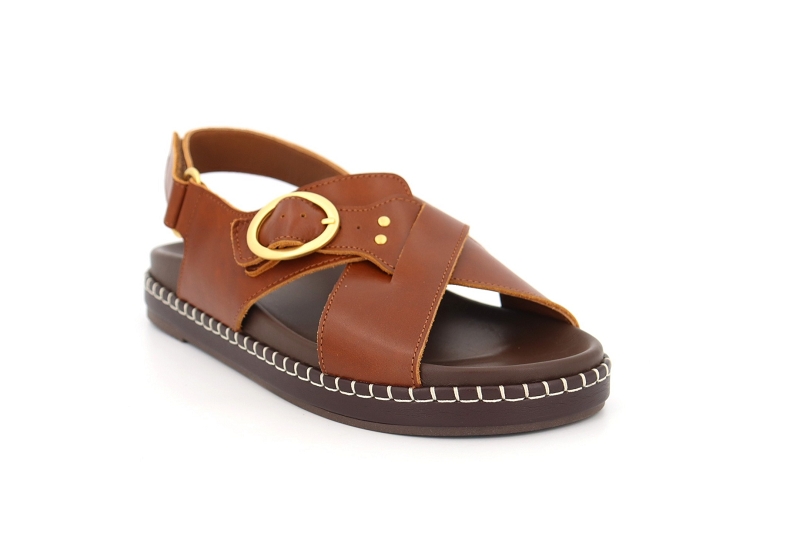 Maison toufet sandales nu pieds adele marron7761801_2