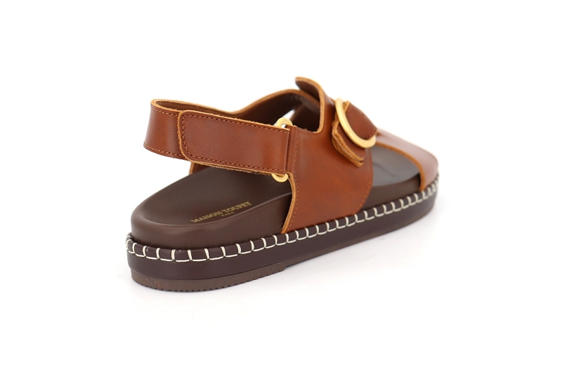 Maison toufet sandales nu pieds adele marron7761801_4