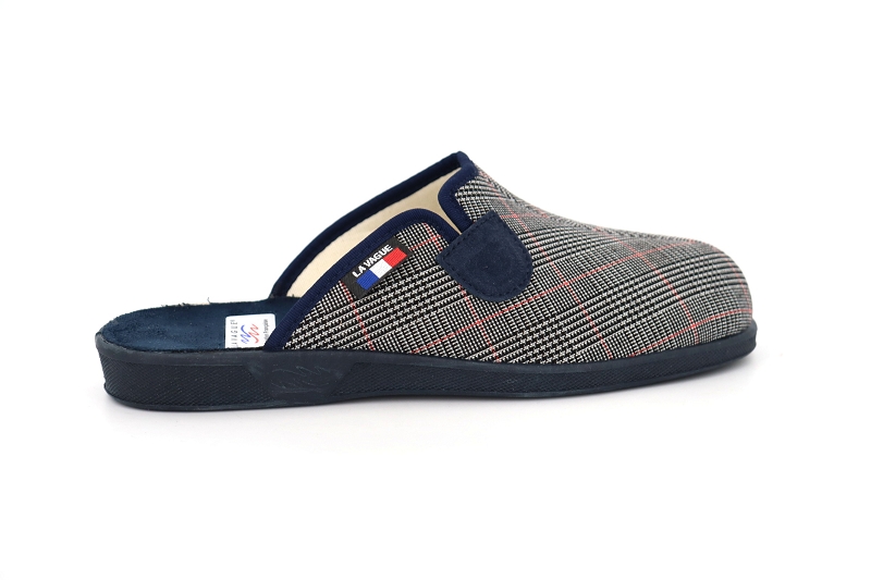 La vague chaussons pantoufles loic bleu