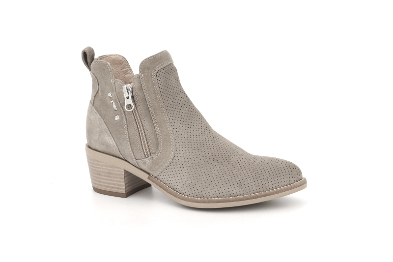 Nerogiardini boots et bottines moulin beige7771301_2