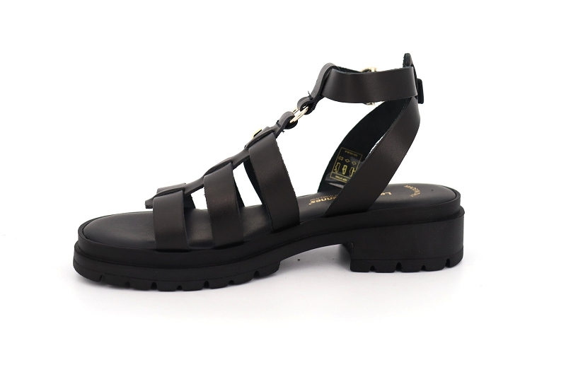 Les tropeziennes sandales nu pieds tobo noir7773201_3