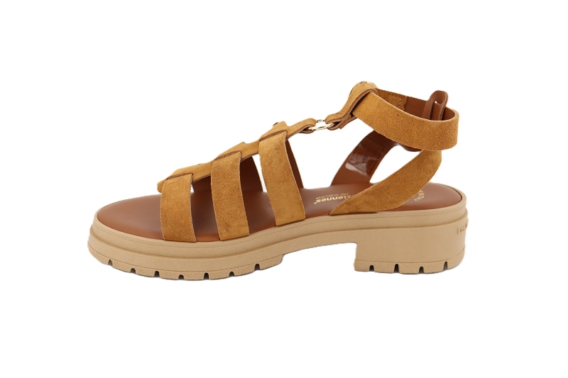 Les tropeziennes sandales nu pieds tobo sued marron7773303_3