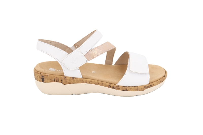 Remonte sandales nu pieds bowla blanc