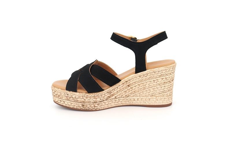 Aliwell sandales nu pieds lautau noir7777801_3