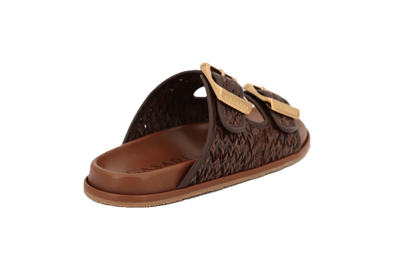Casadei mules et sabots birky marron7778002_4