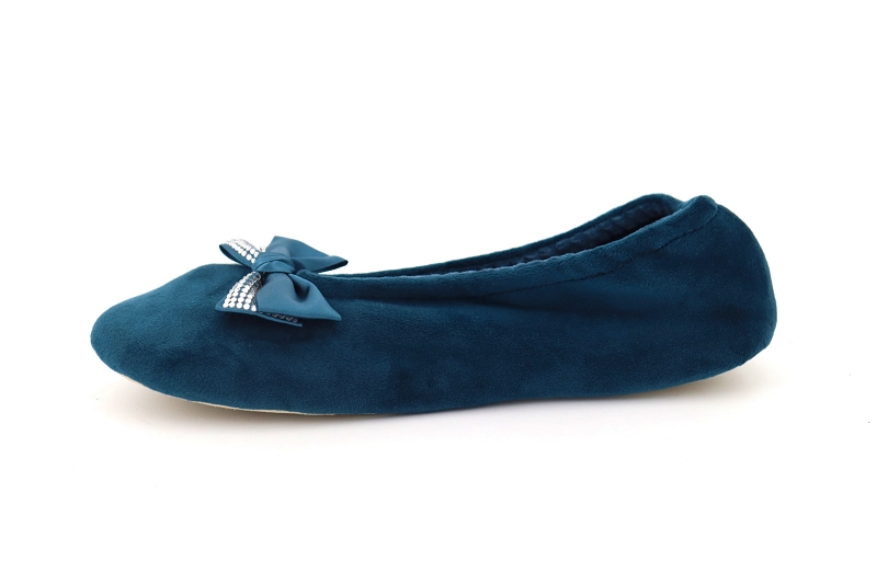 Isotoner chaussons pantoufles melanie bleu7779501_3