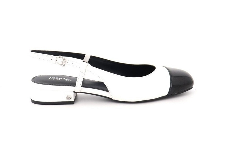 Michael kors ballerines perla flex sling flat blanc