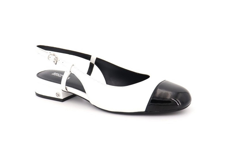 Michael kors ballerines perla flex sling flat blanc7782201_2