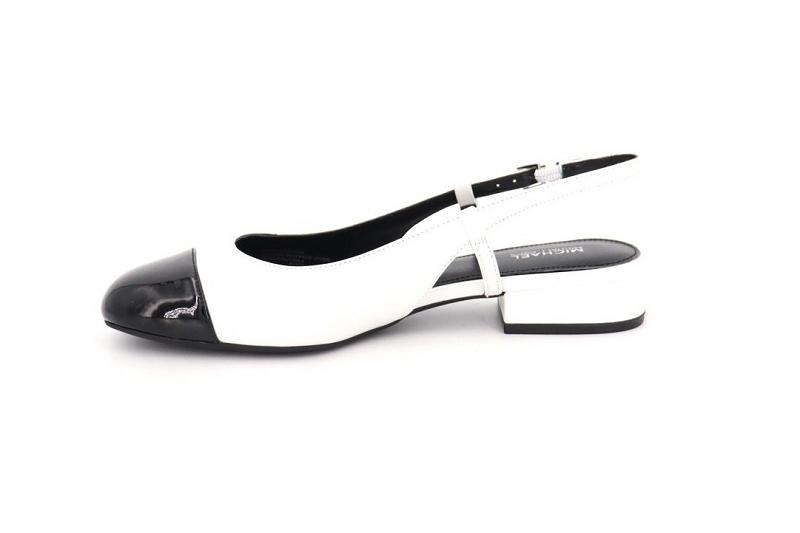Michael kors ballerines perla flex sling flat blanc7782201_3
