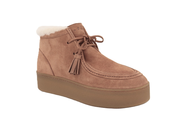 Hogan boots et bottines h698 boot lacet marron7786601_2