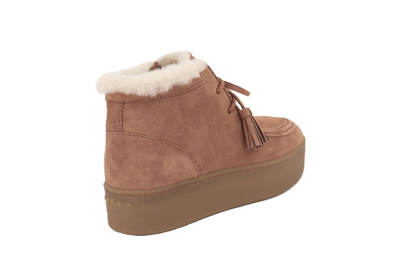 Hogan boots et bottines h698 boot lacet marron7786601_4
