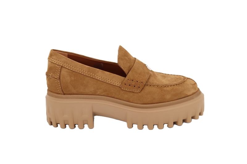 Hogan mocassins h700 mocassin marron
