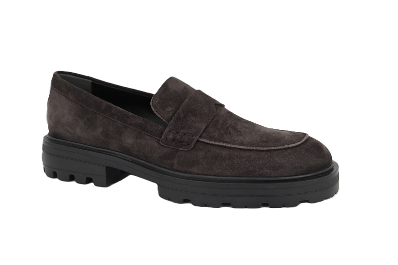 Hogan mocassins h673 mocassin marron7787101_2