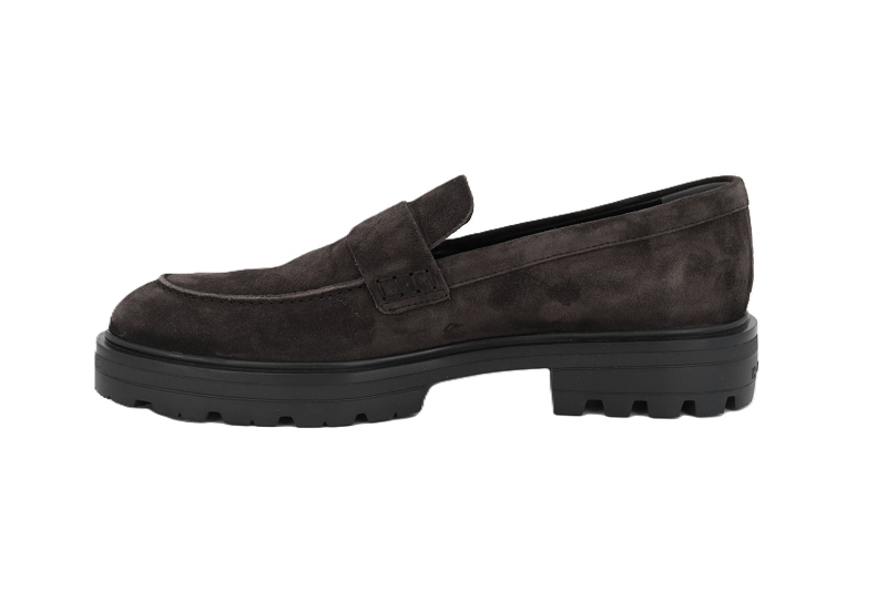 Hogan mocassins h673 mocassin marron7787101_3