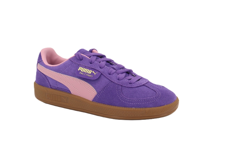 Puma  enf baskets palermo jr violet7787501_2