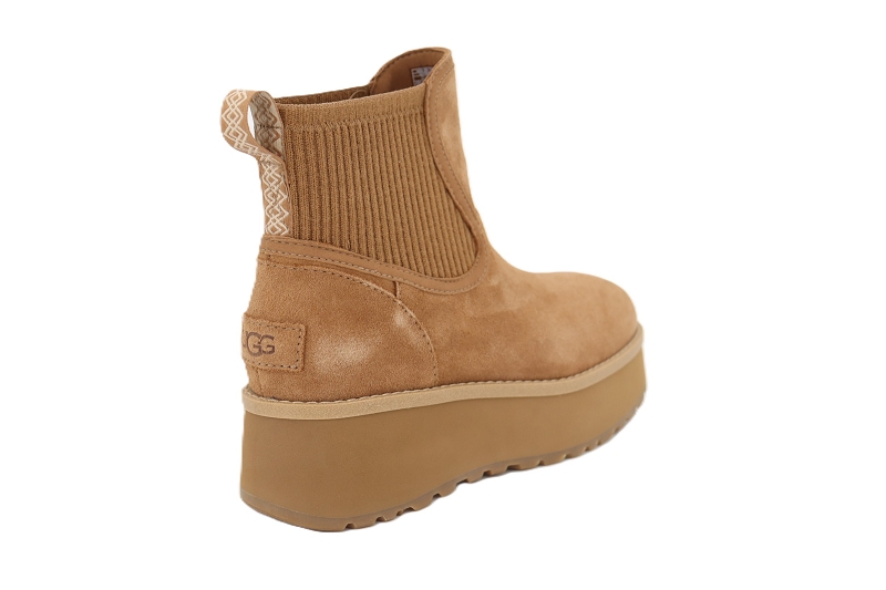 Ugg boots et bottines cityfunc chelsea marron7787901_4