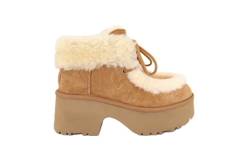 Ugg boots et bottines esmee lace up marron