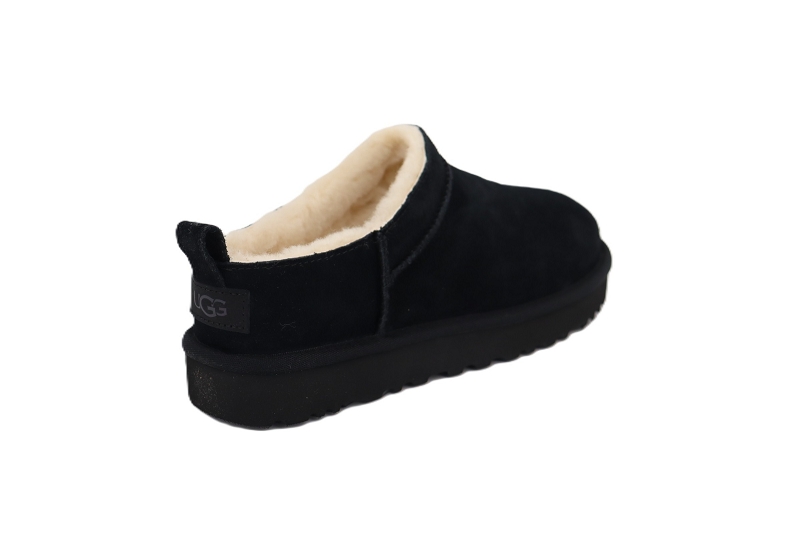 Ugg chaussons pantoufles classic micro noir7790502_4
