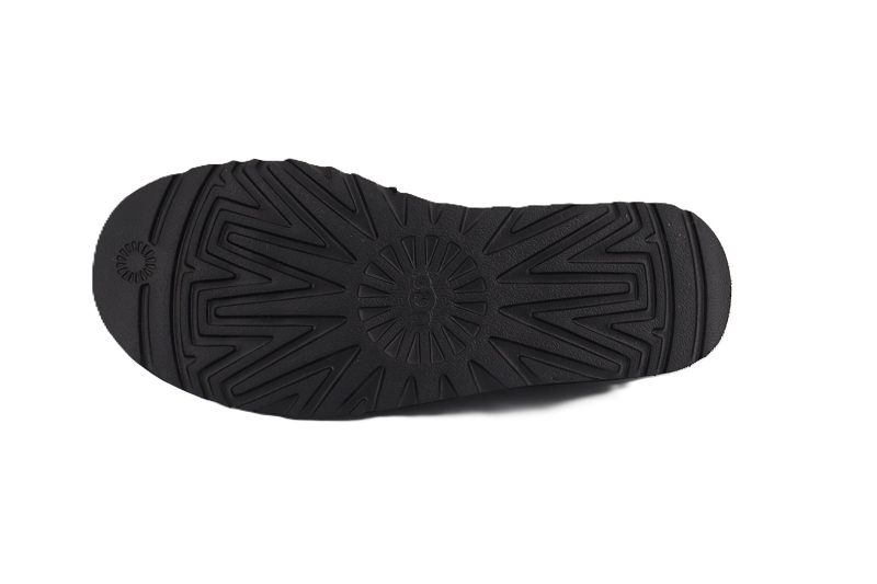 Ugg chaussons pantoufles classic micro noir7790502_5