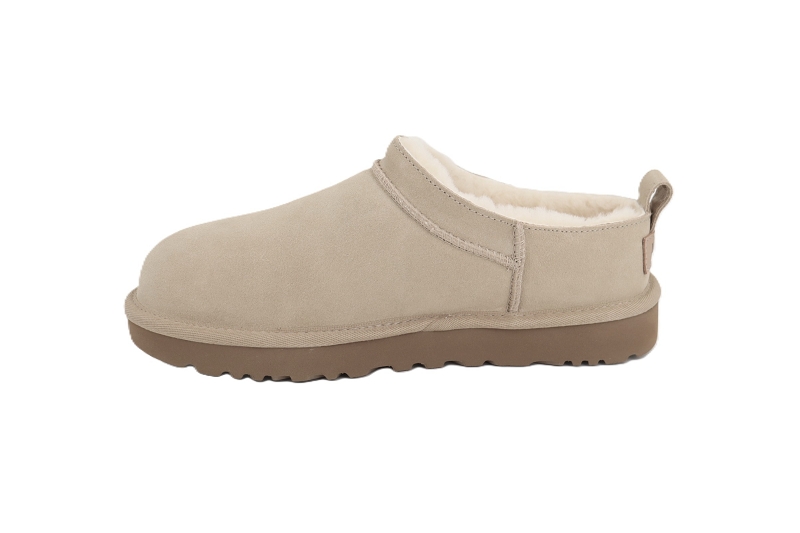 Ugg chaussons pantoufles classic micro beige7790503_3