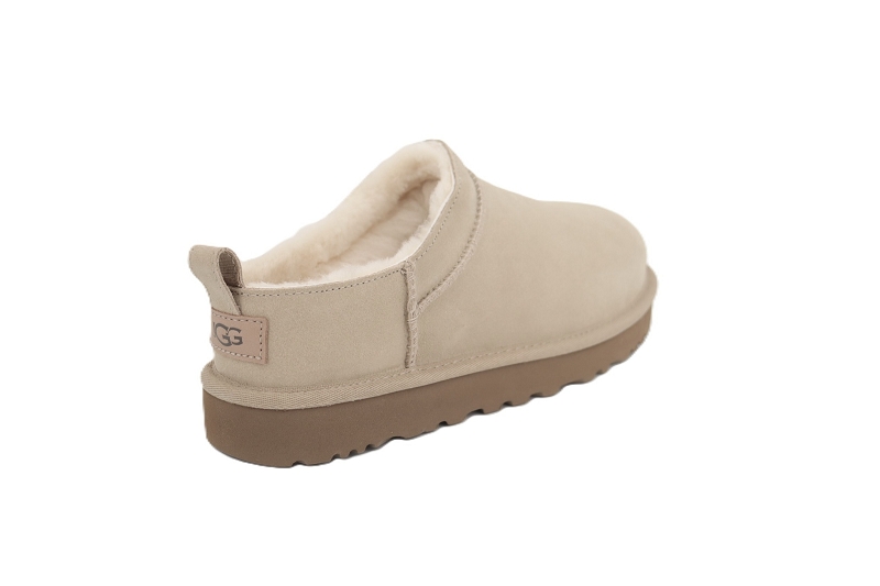 Ugg chaussons pantoufles classic micro beige7790503_4